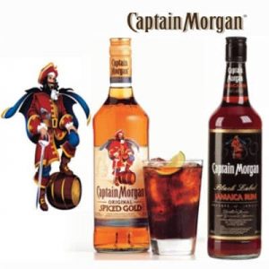 Rượu Rum Captan Morgan Jamaica Dark & Gold