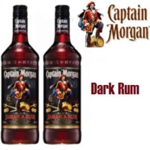 Rượu Rum Captain Morgan Dark (Rum đen)