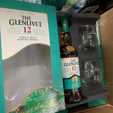 hộp quà rượu Glenlivet 12 year old